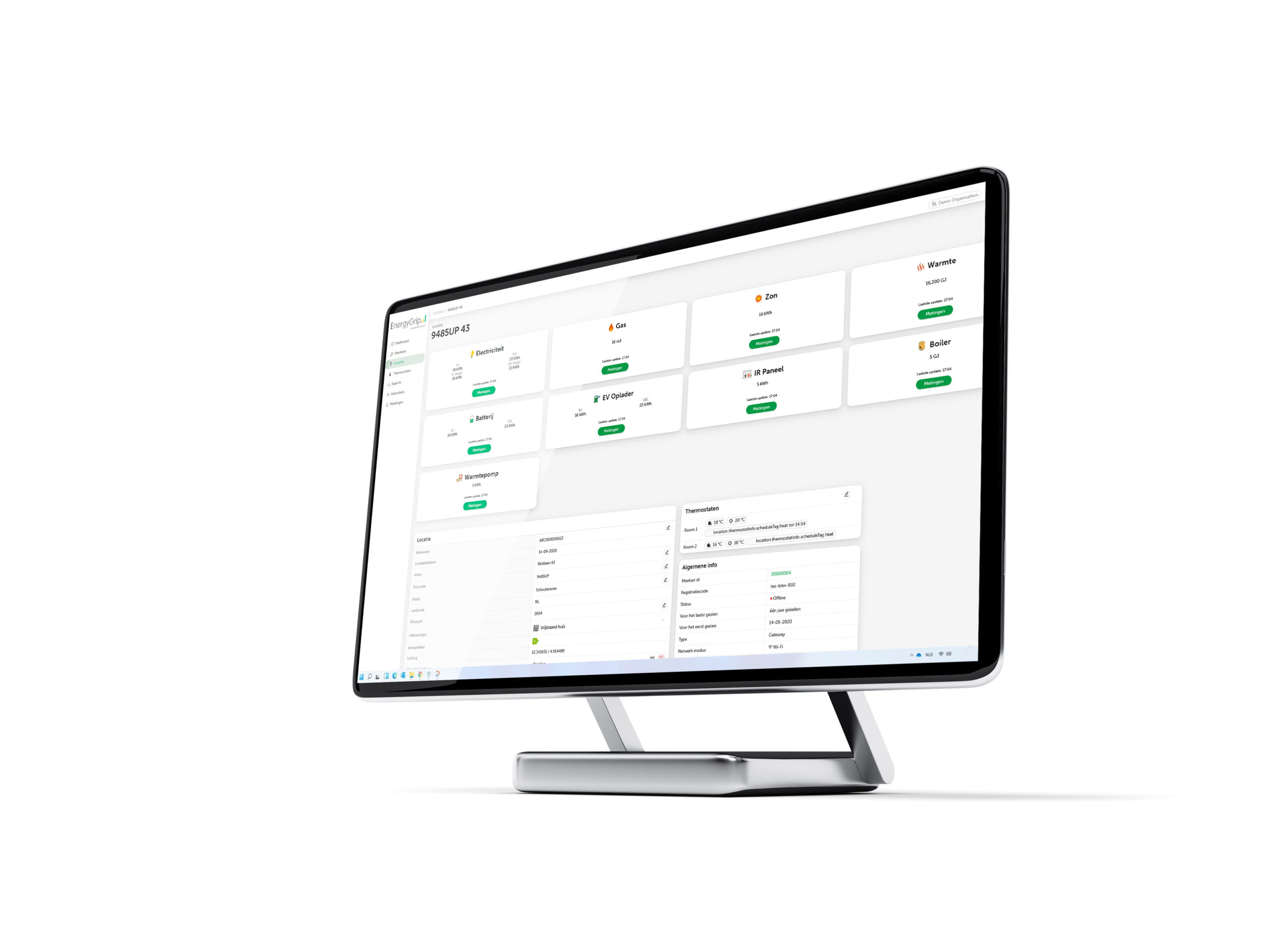 EnergyGrip dashboard geeft inzicht in het stadswarmte netwerk